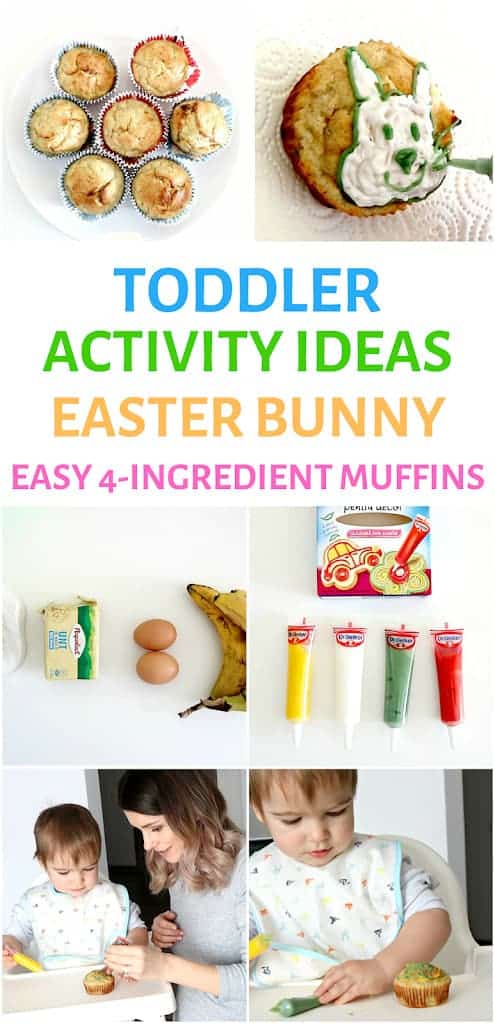 toddler easter activity ideas bunny muffin