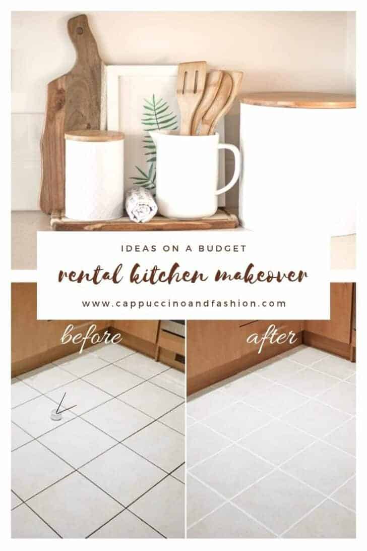 rental kitchen makeover ideas on a budget