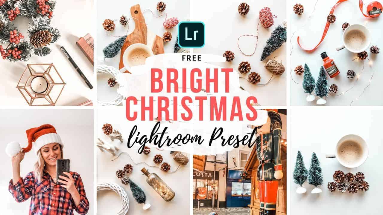 Free Lightroom Preset Bright Christmas