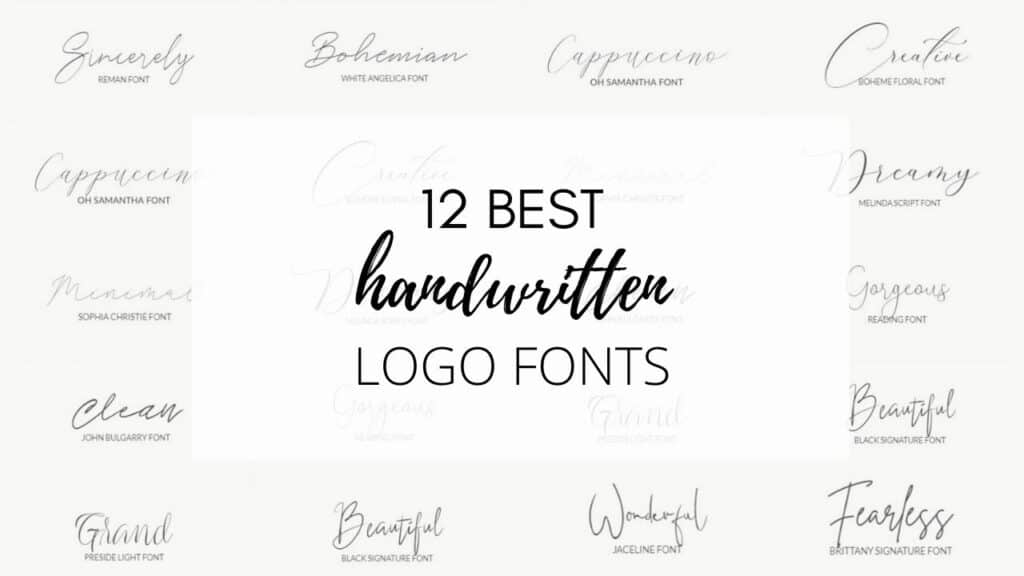 best free logo fonts for your blog