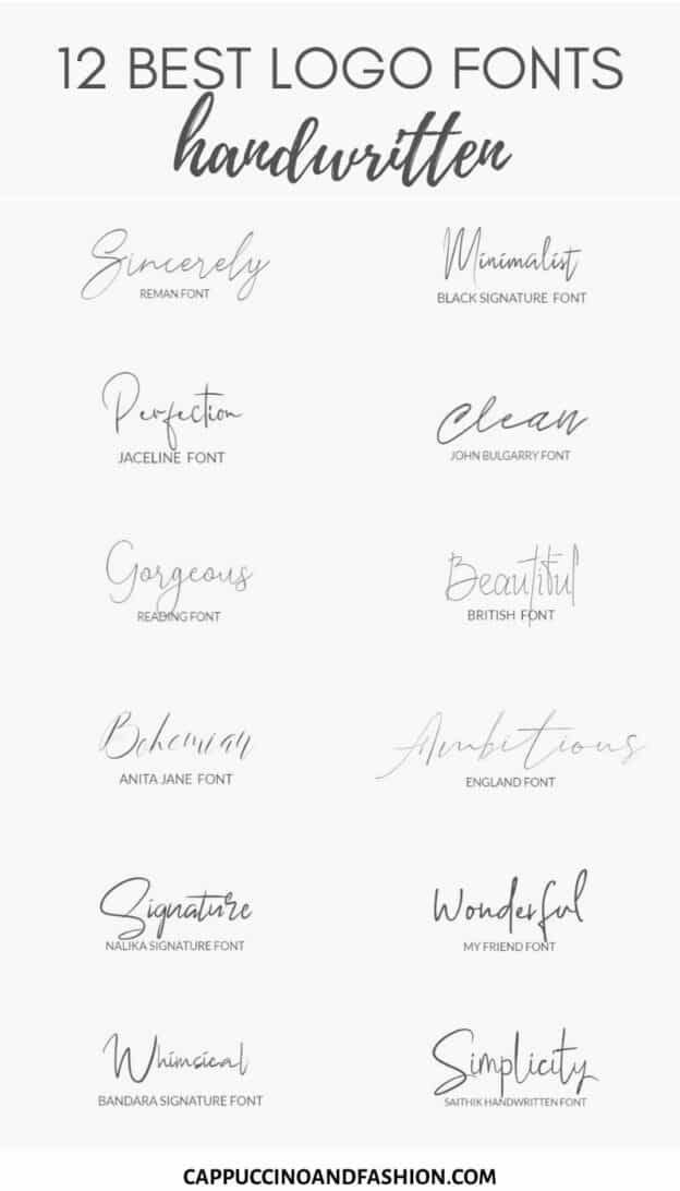 best free logo fonts for your blog