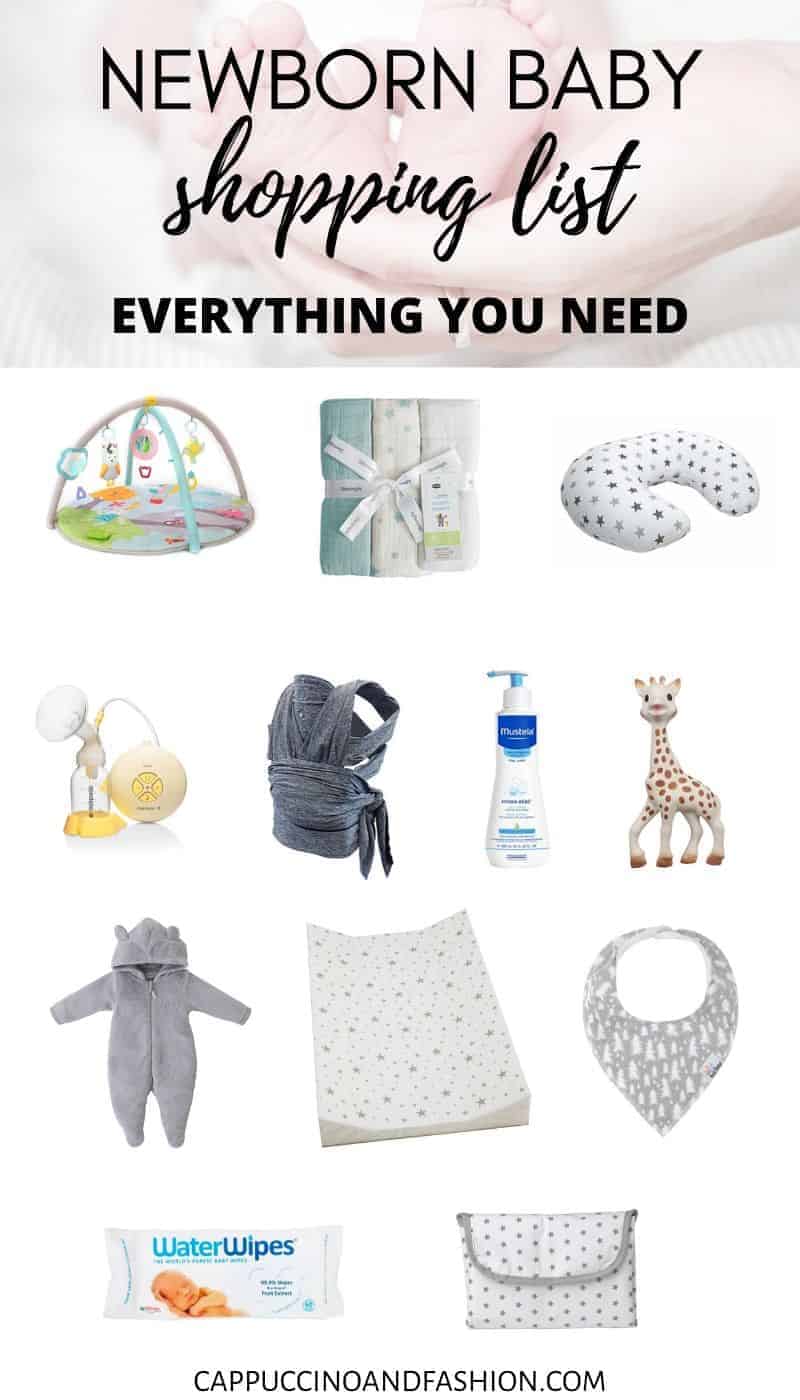 newborn baby shopping list baby registry amazon