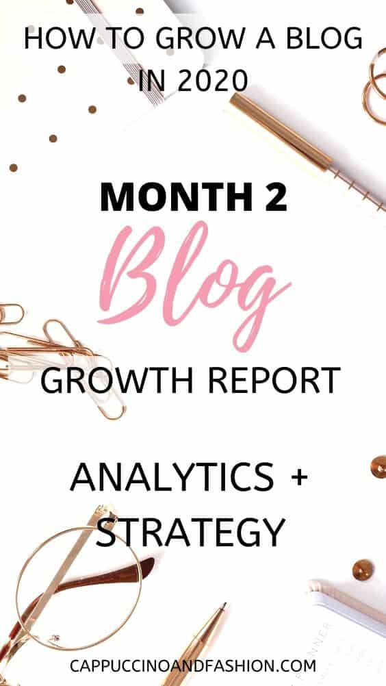 month 2 blog growth report analytics and strategy