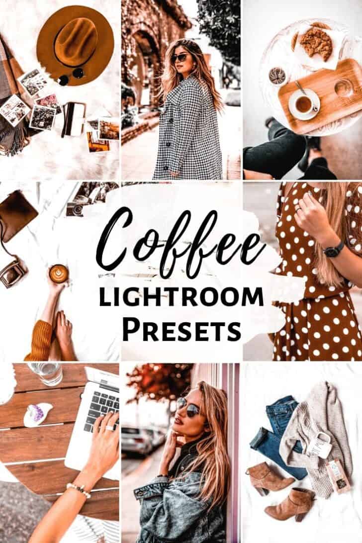 coffee bright airy moody lightroom mobile presets