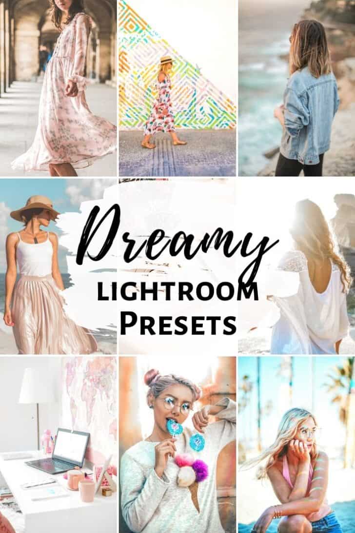 dreamy bright crisp lightroom mobile presets