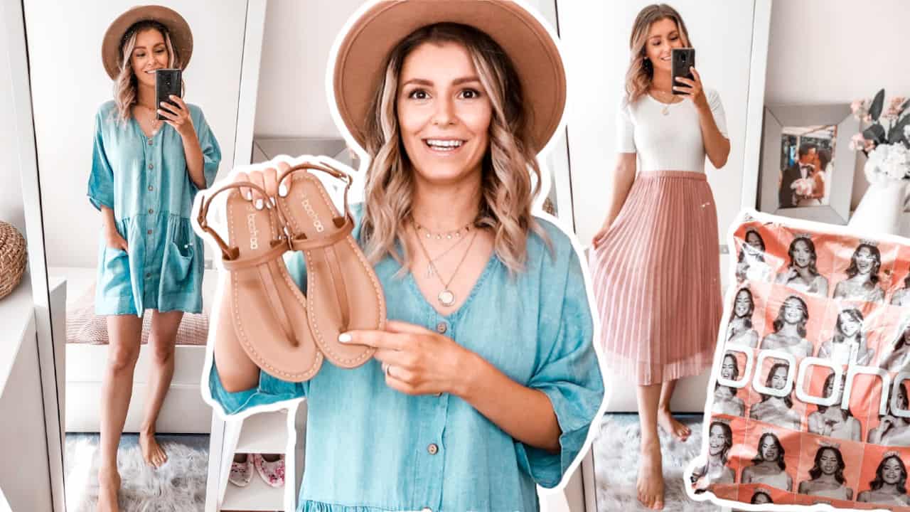 Boohoo haul spring summer outfit ideas