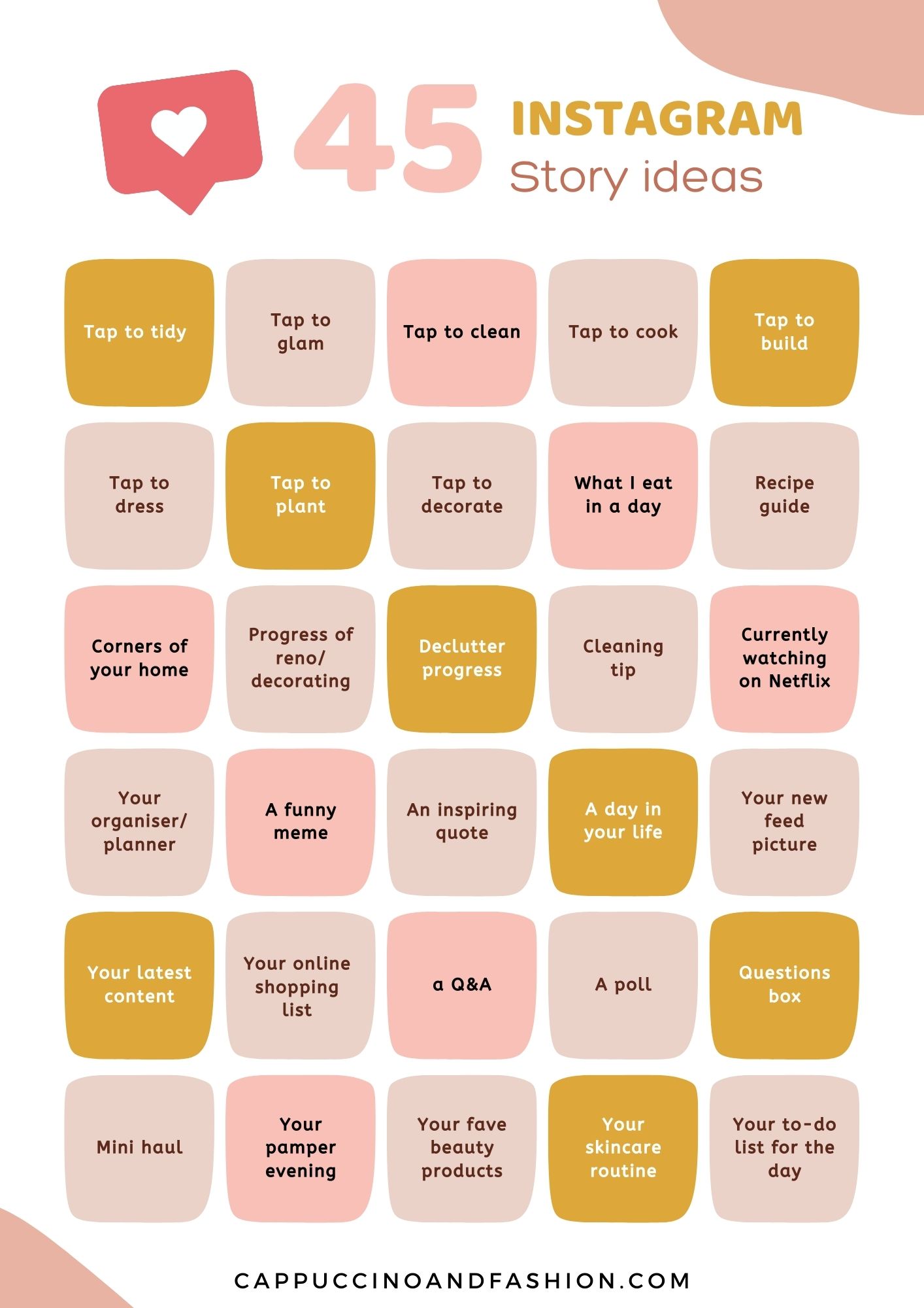 45 instagram story ideas 2022