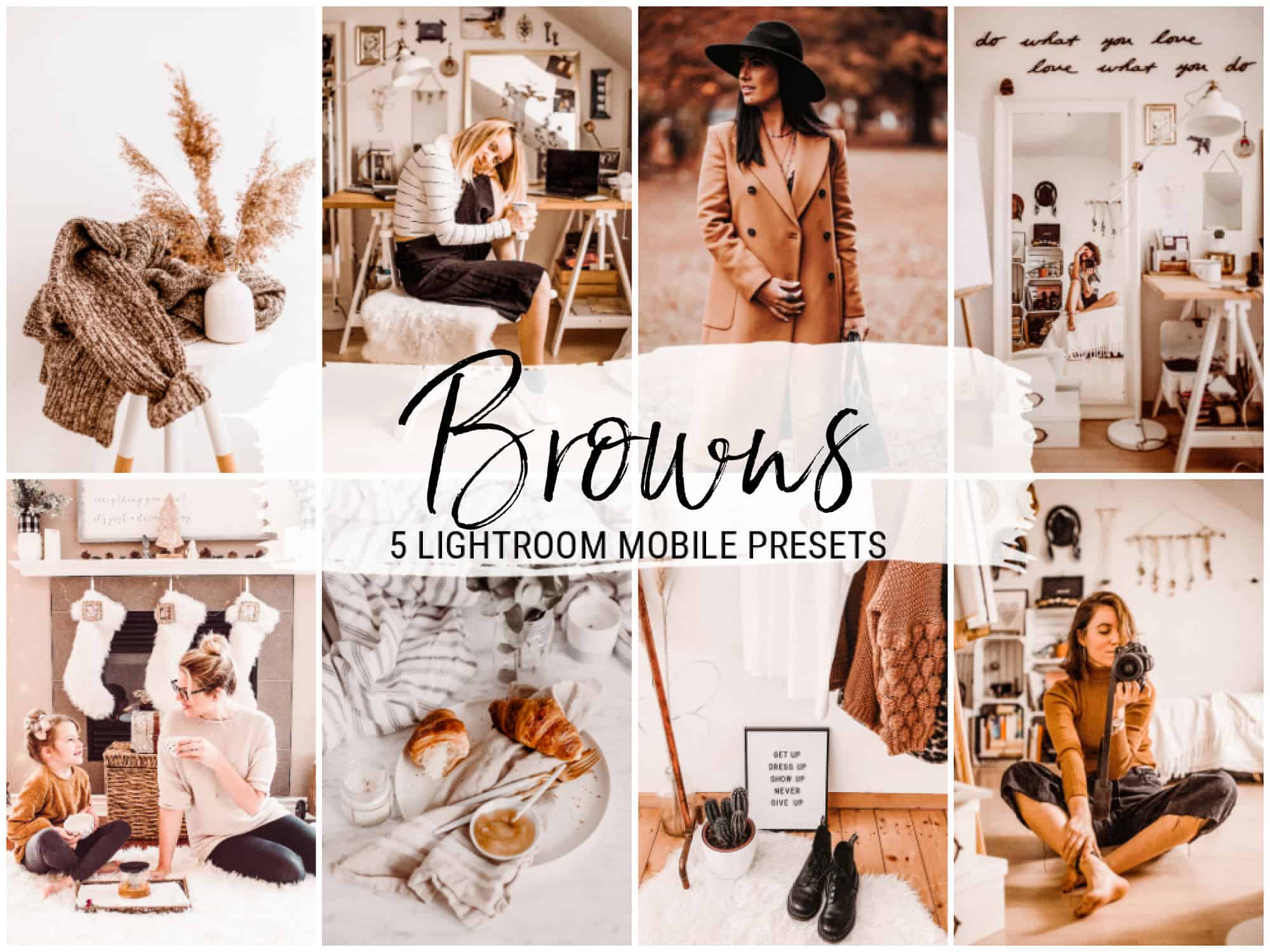 Browns bright lightroom presets