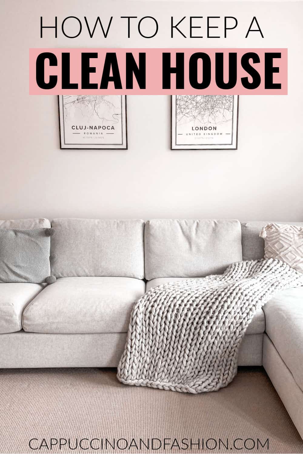 How to keep a clean house with these easy habits