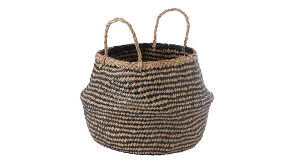Krallig IKEA seagrass basket storage tips
