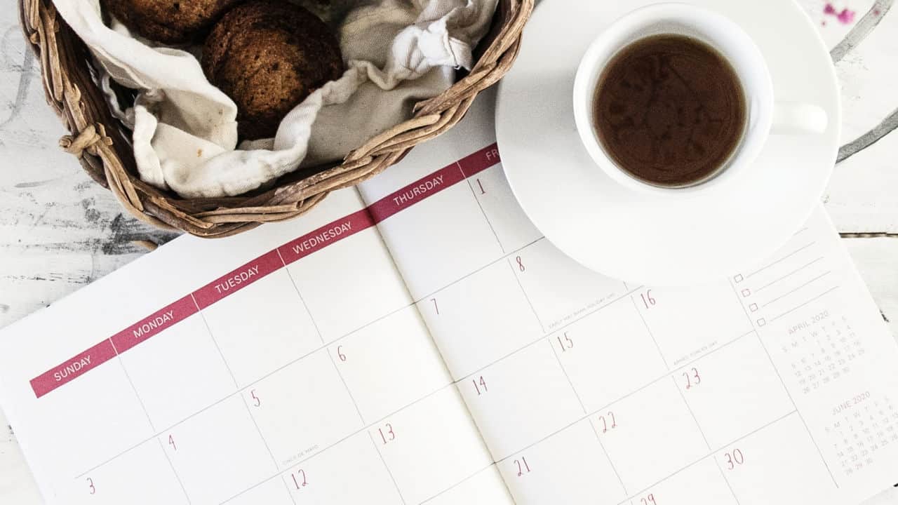 Social media content calendar 2021 UK Key Marketing Dates