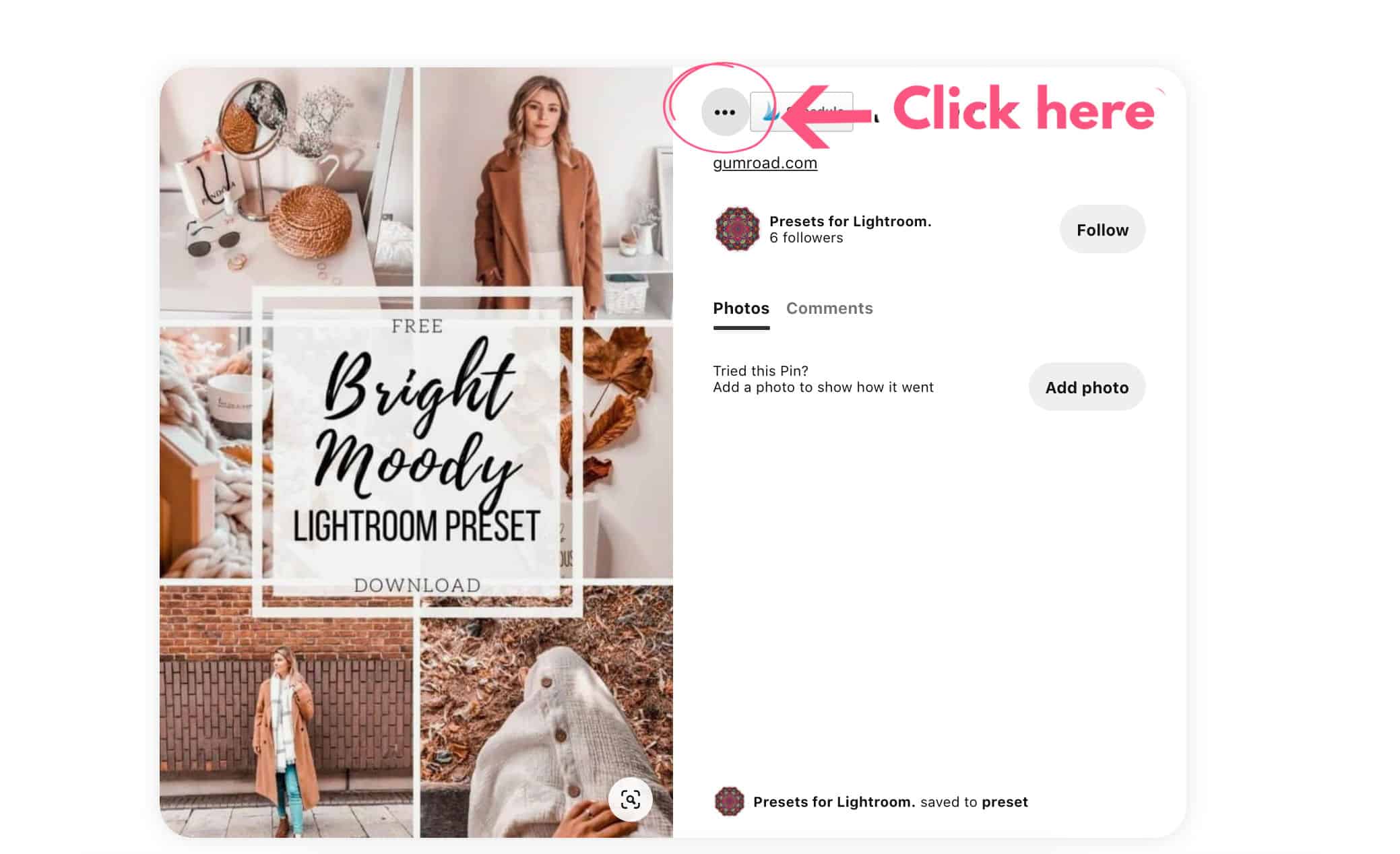 How to report a pin on Pinterest
