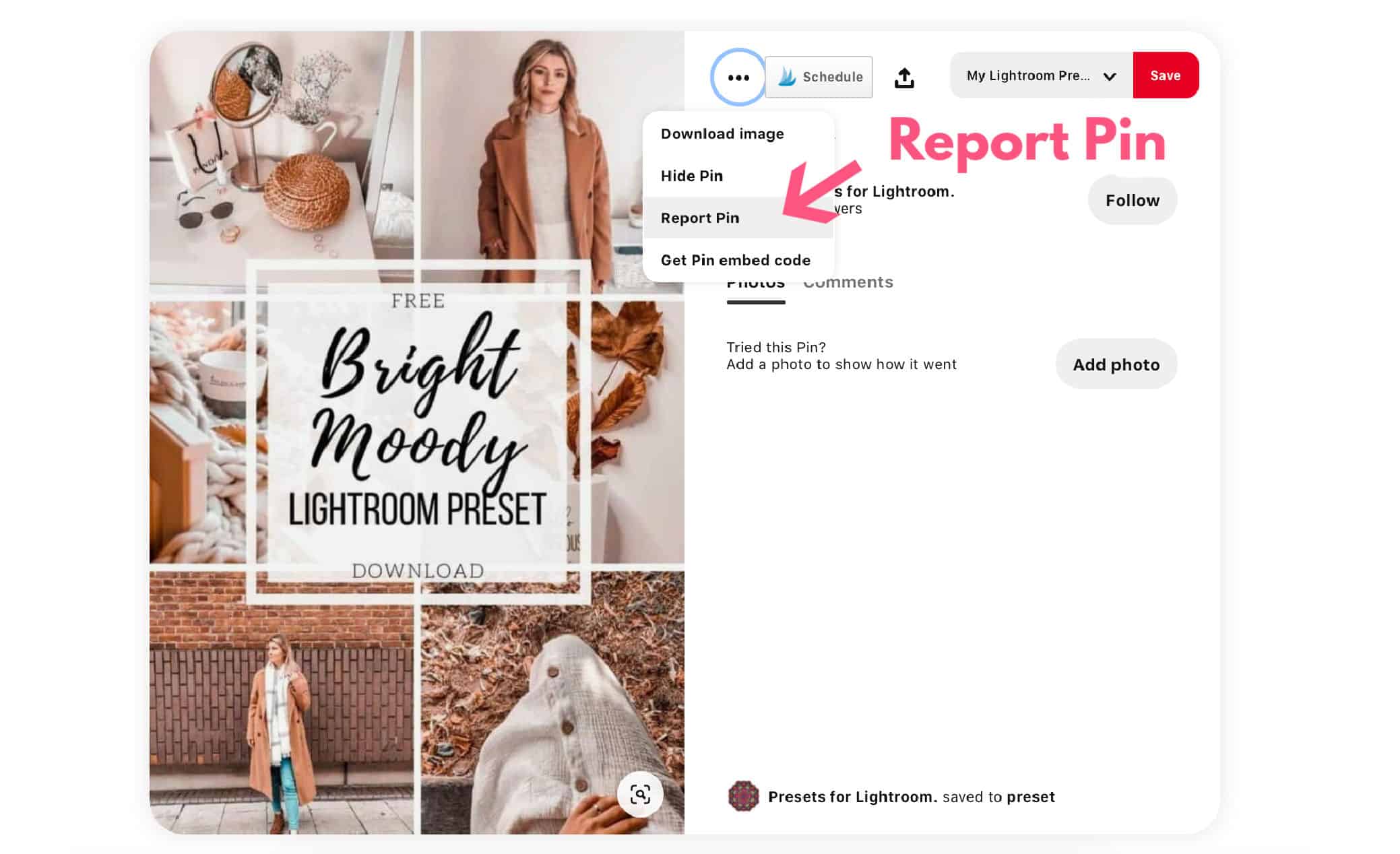 How to report stolen pins on Pinterest 2021