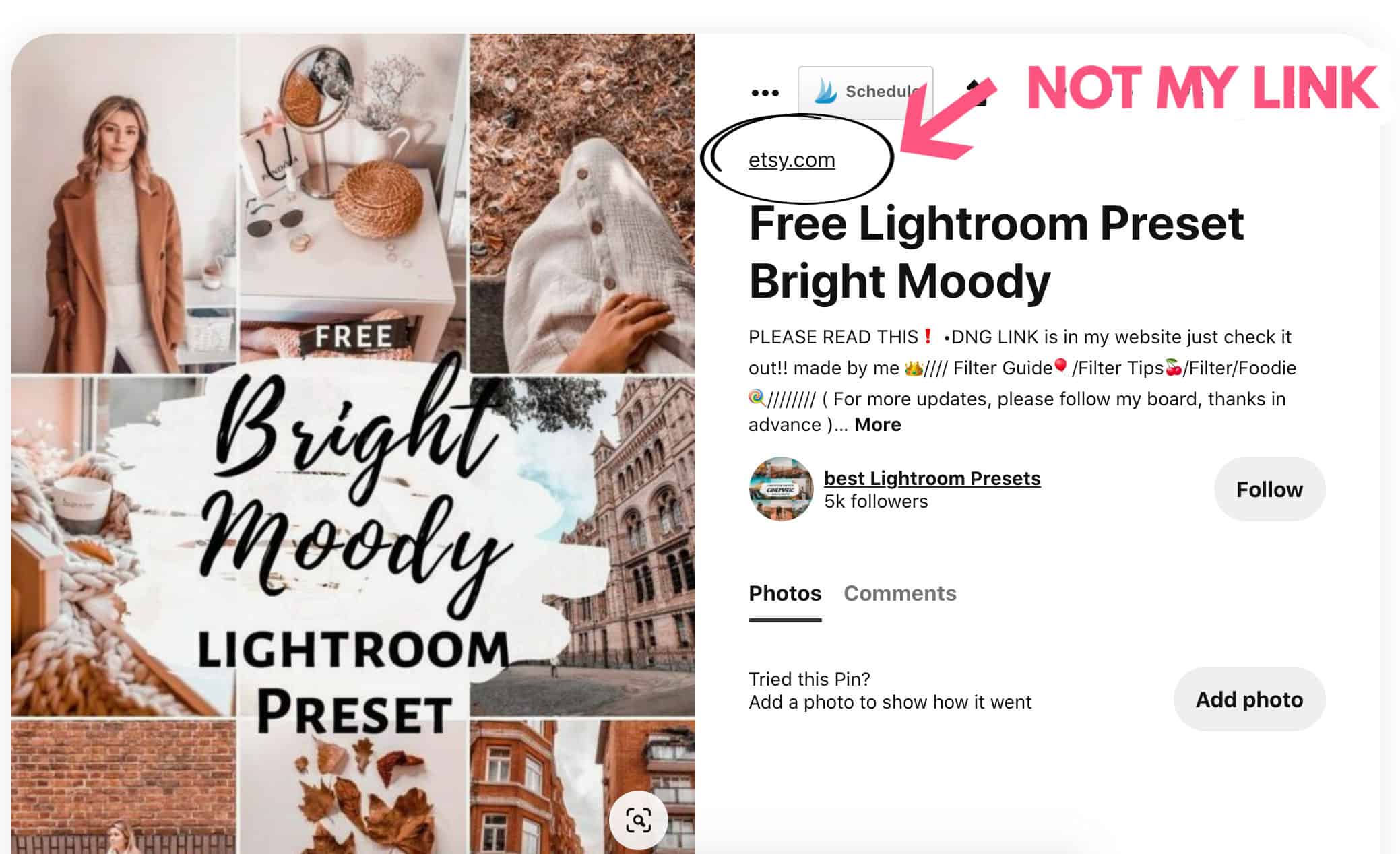 How to find your stolen pins on Pinterest