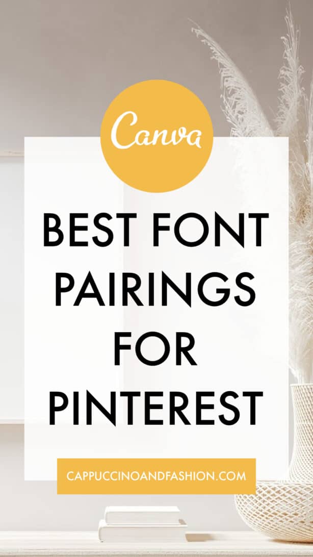 10 Best Free Canva Font Pairings for Pinterest 2025 - Madeline Hegedus