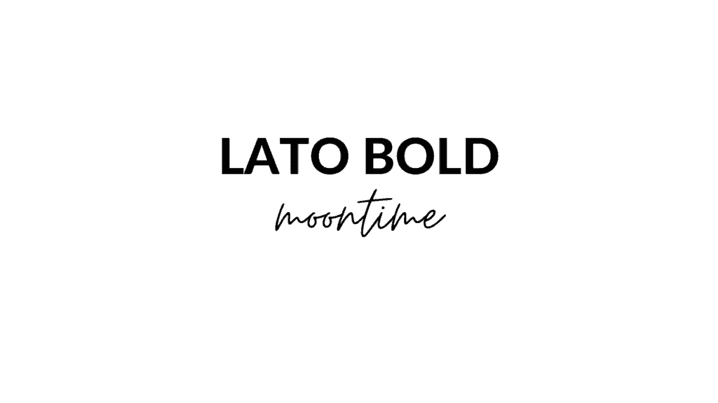 Free Canva Font Pairings and Combinations for Pinterest Bloggers