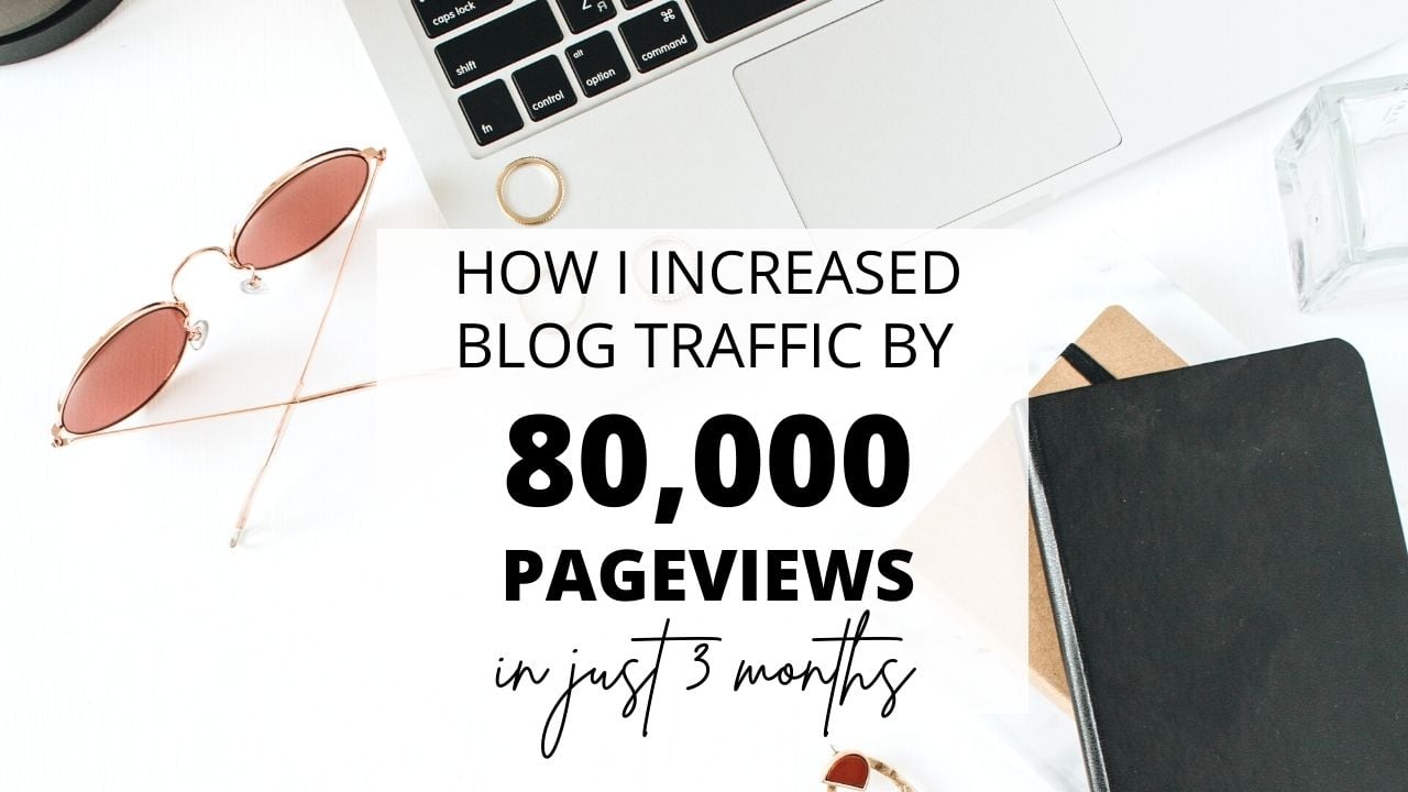 How I Increased Blog Traffic By 80,000 Pageviews in Just 3 Months