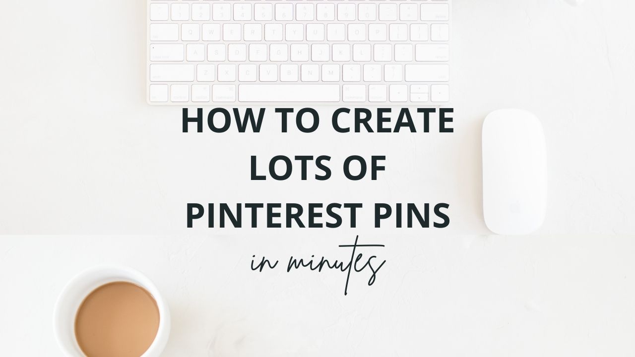 How to Create Pins for Pinterest Fast with Tailwind Create