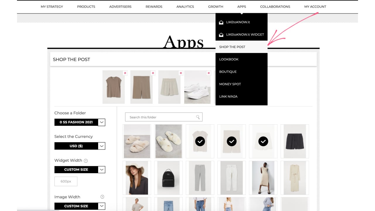 How to Use RewardStyle as a Blogger