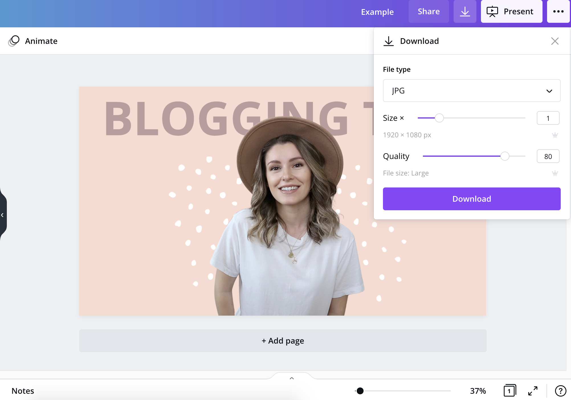 How to Add Text Behind Image in Canva