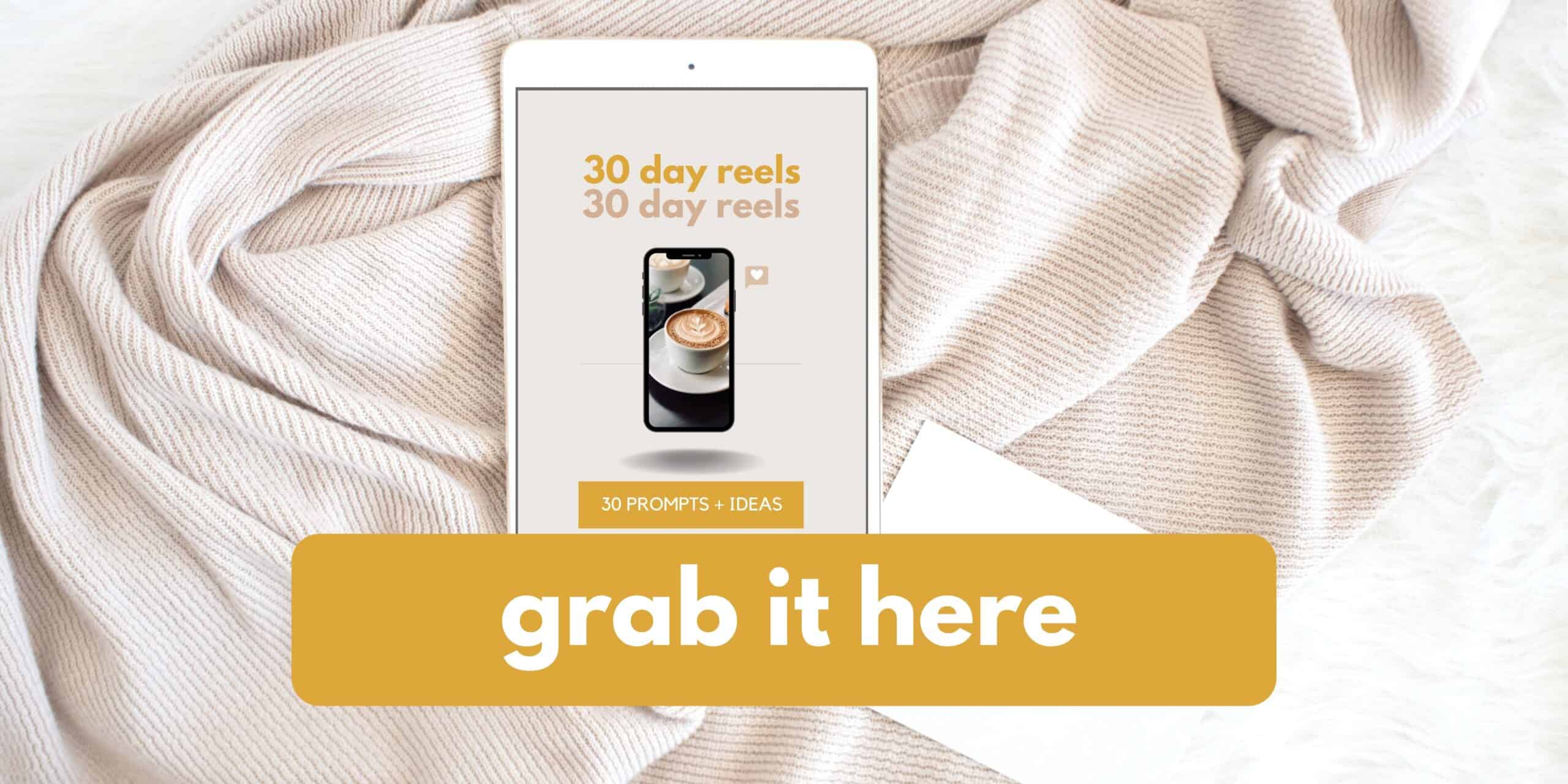 30 Day Instagram Reels Challenge Prompts and Ideas