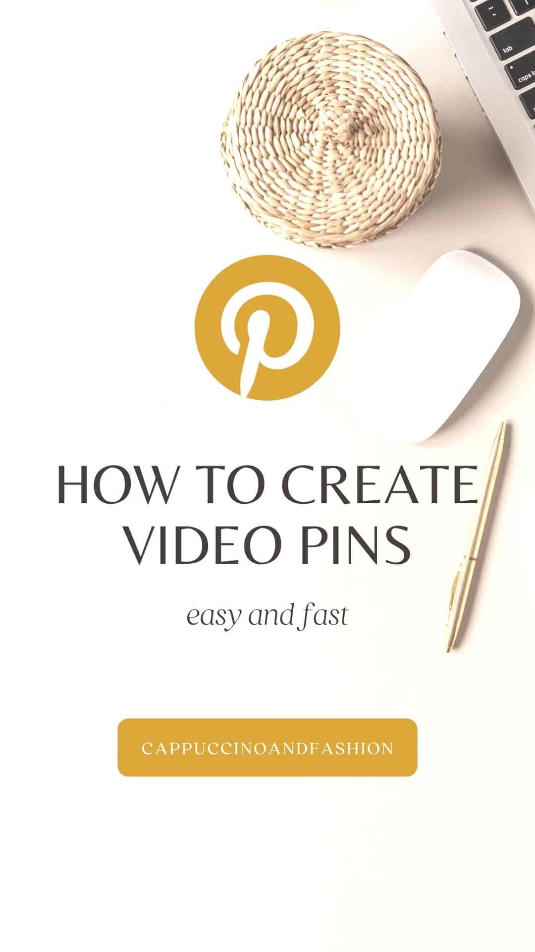 How to Create Video Pins for Pinterest Easy Step by Step