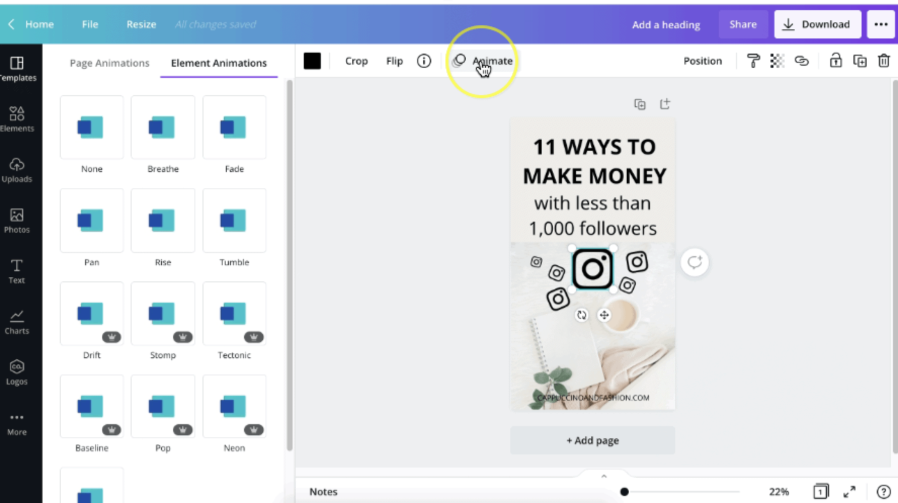 How to Create Video Pins for Pinterest in Canva Easily