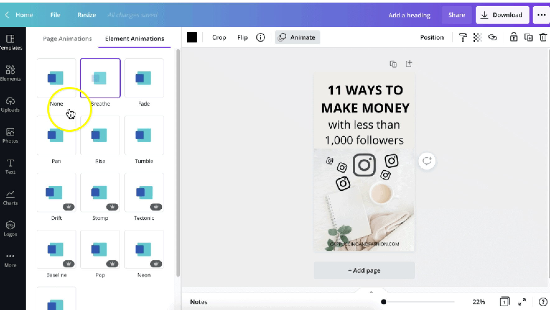 How to Create Video Pins for Pinterest in Canva Easily
