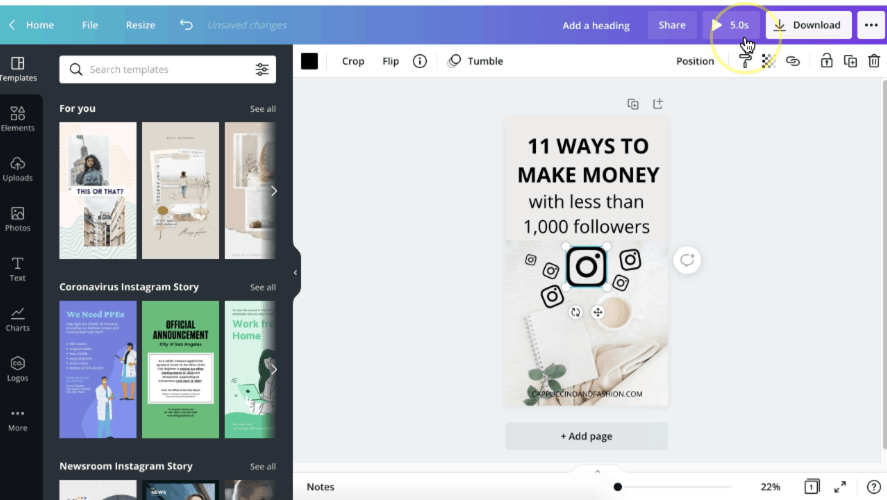 Tutorial Step By Step for Video Pins on Pinterest