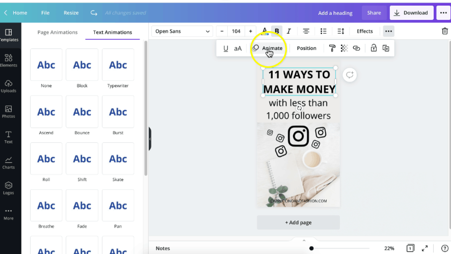How to Create Video Pins for Pinterest in Canva Easily