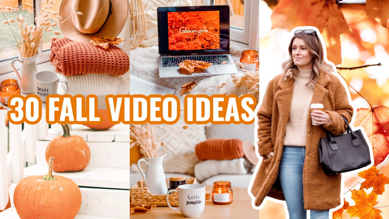 30 Fall Video Ideas for YouTube 2021