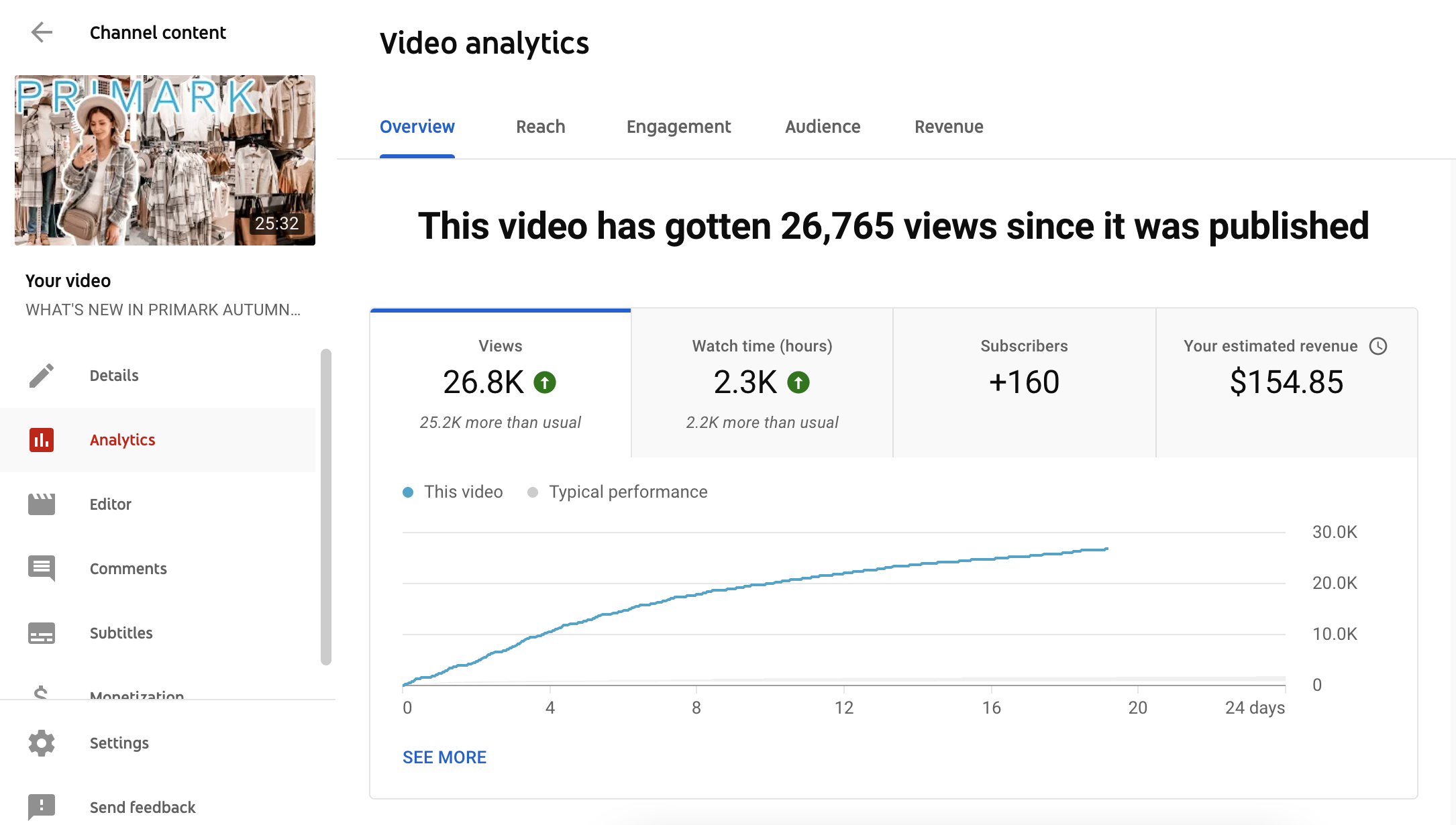 How Much I Make as a Small YouTuber with 13000 Subscribers