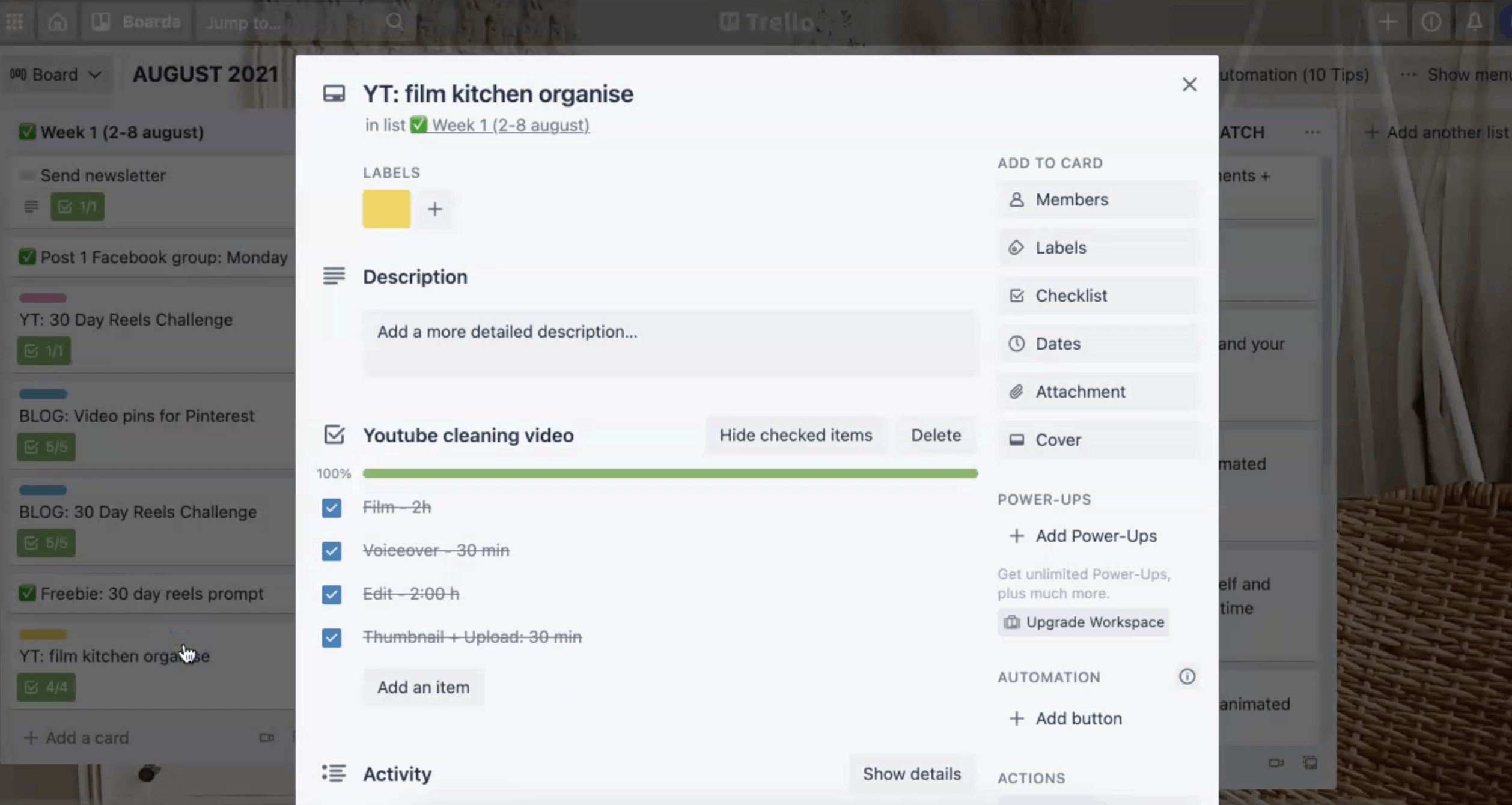 How to use trello for editorial content planning