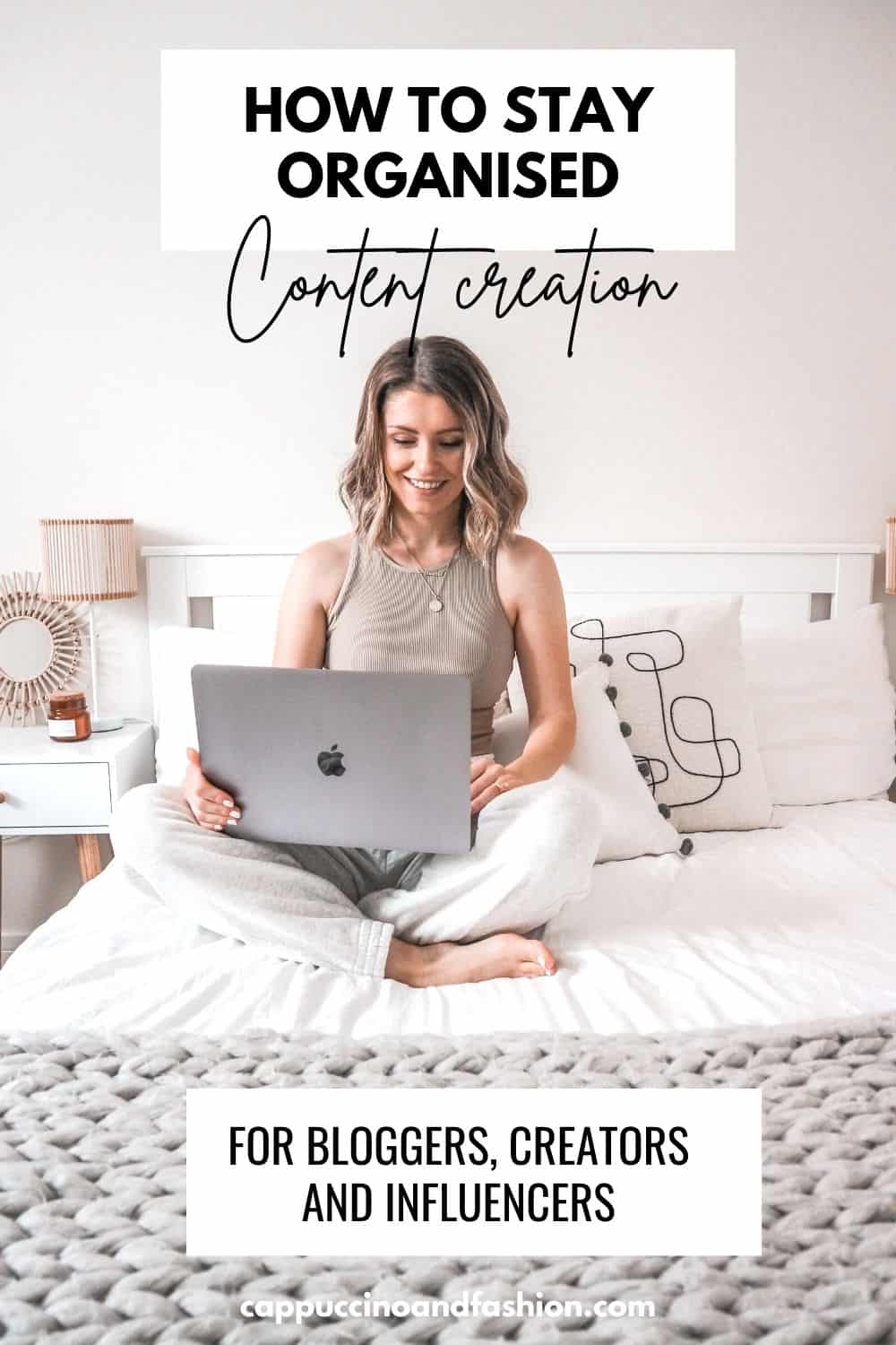How to stay organised as content creator blogger or influencer