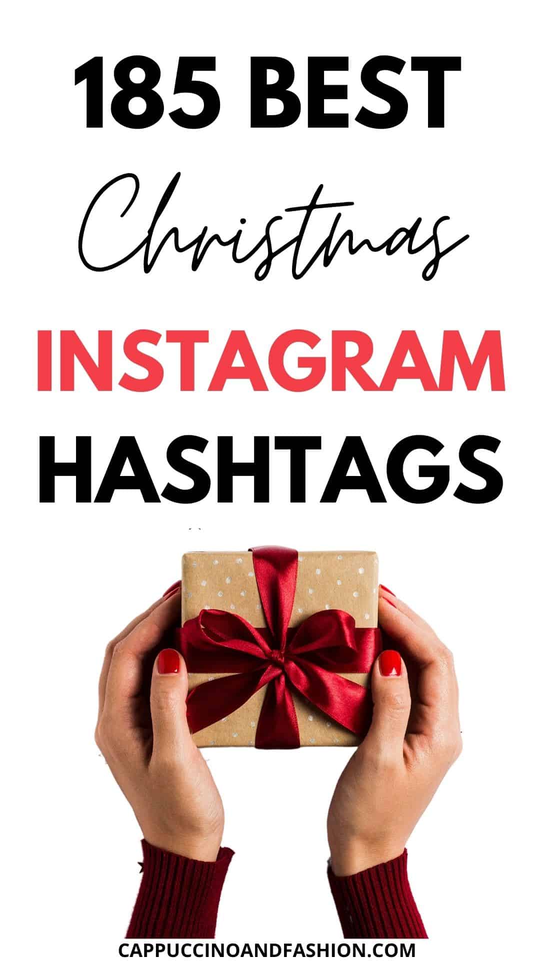 185 Best Christmas Hashtags for Instagram influencers 2021