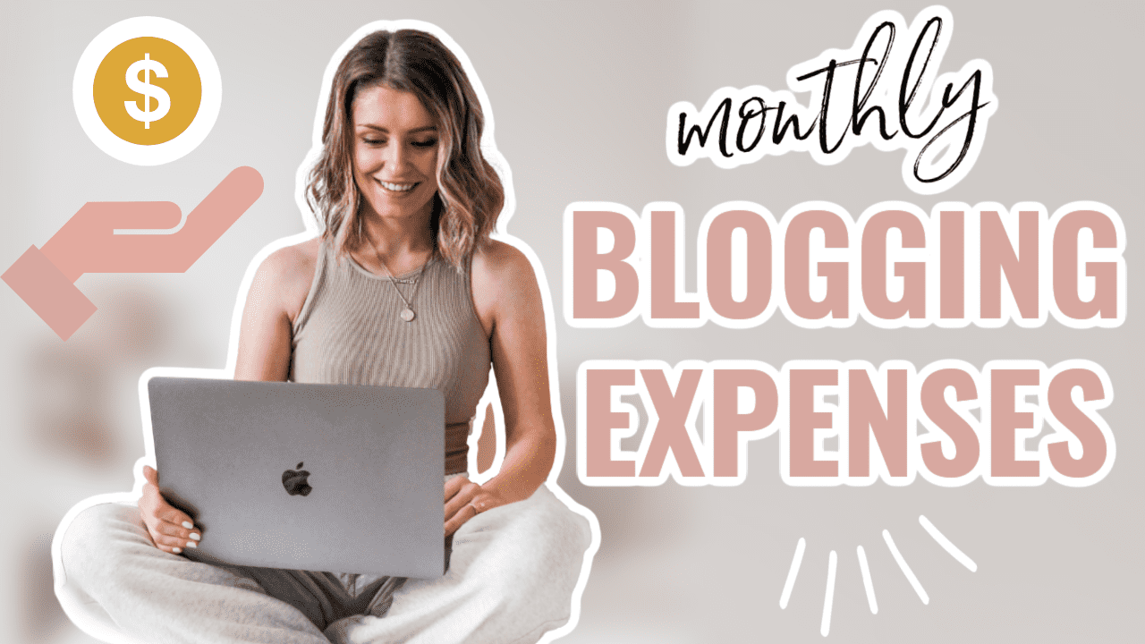 how much does it cost to start a blog monthly expenses blogger