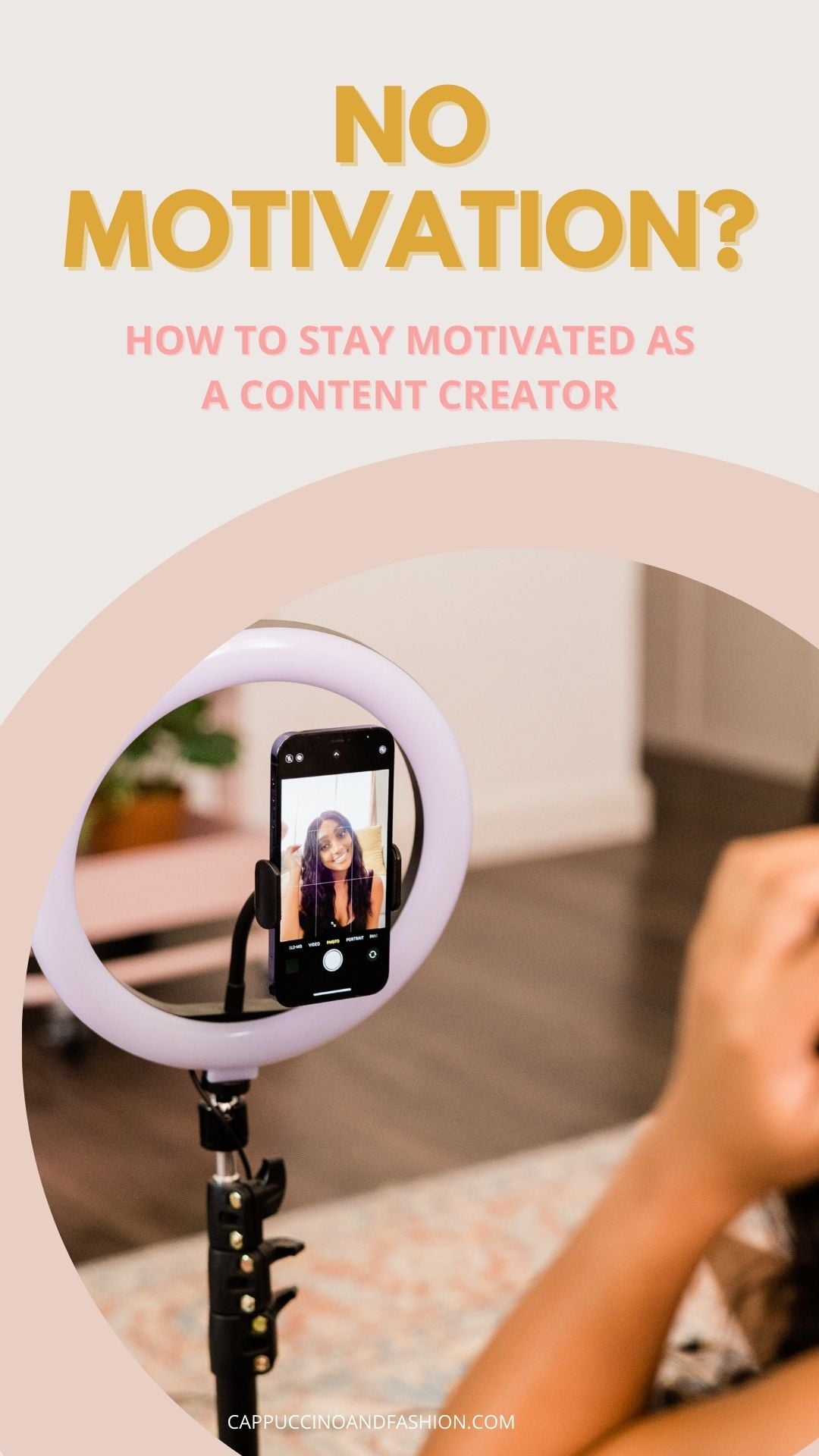No motivation? How to stay motivated as a content creator, blogger, YouTuber, influencer, entrepreneur