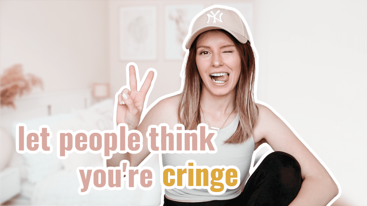 How to not care what other people think of you (as a content creator)