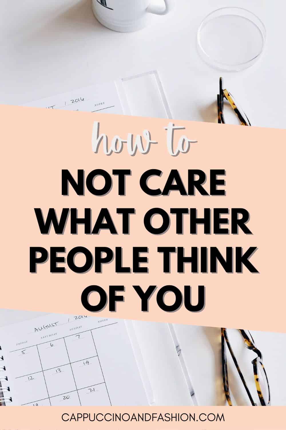 How to not care what other people think of you as a content creator