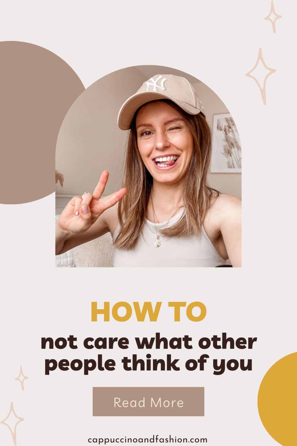 How to not care what other people think of you as a content creator