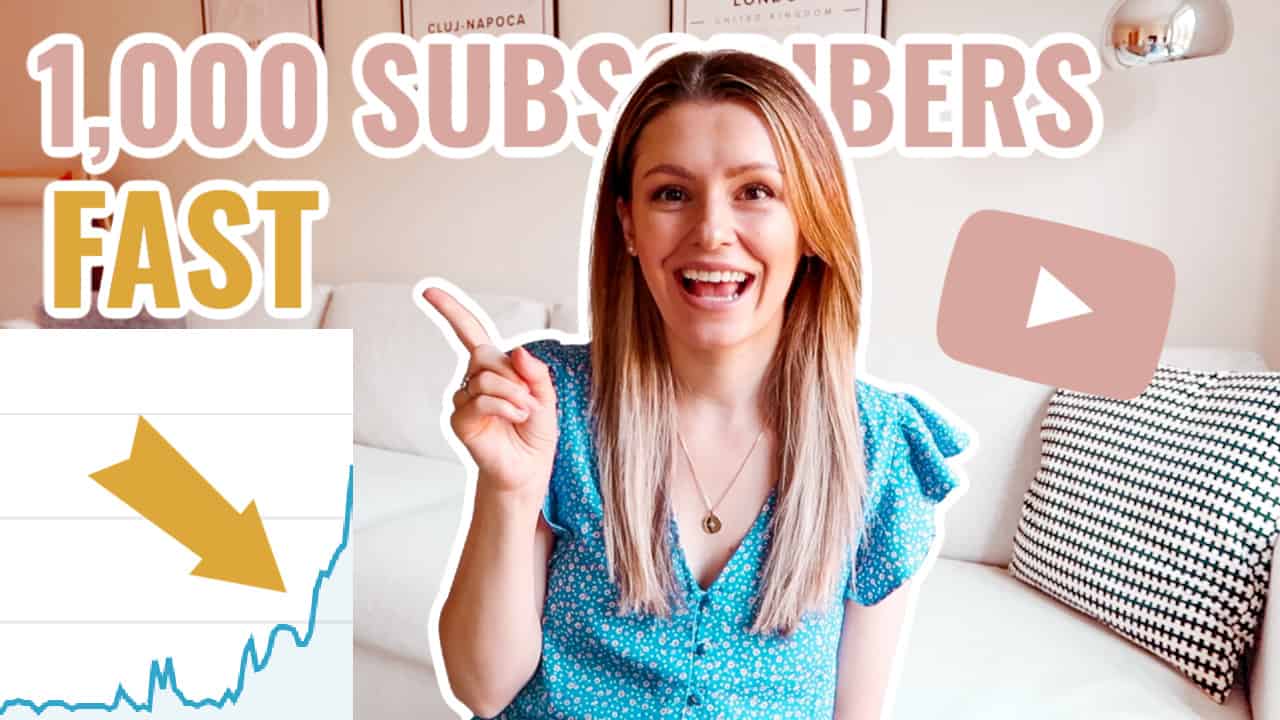 How to get your first 1,000 YouTube subscribers FAST