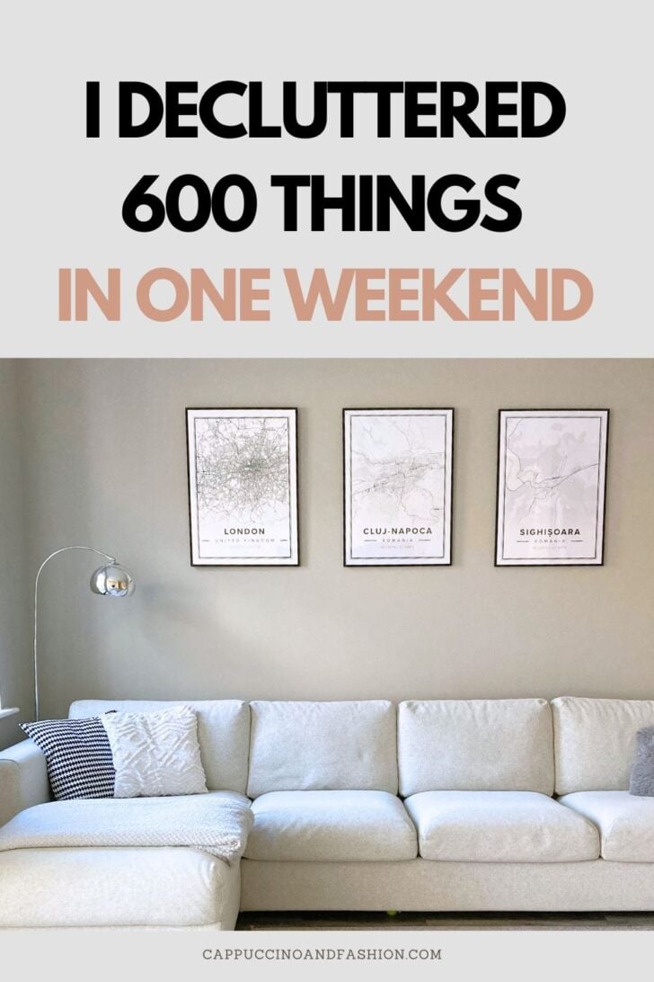 I Decluttered 600 Things in One Weekend | Messy to Minimalist Mum