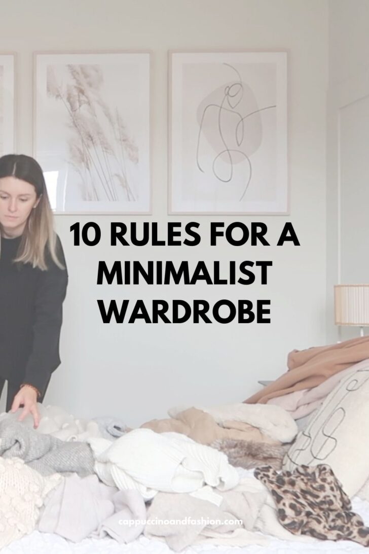 10 RULES FOR A MINIMALIST WARDROBE