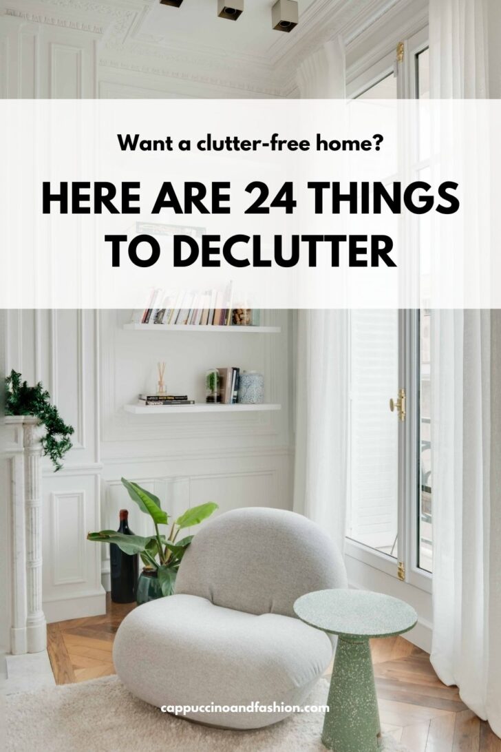 24 Things to Declutter in 2024 for a Clutter-Free Home