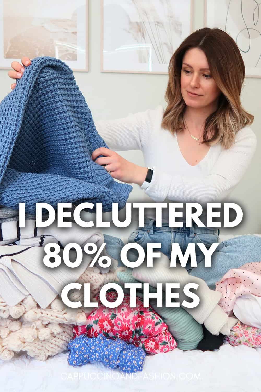 I Decluttered 80% of my Clothes (Minimalist Wardrobe Declutter)