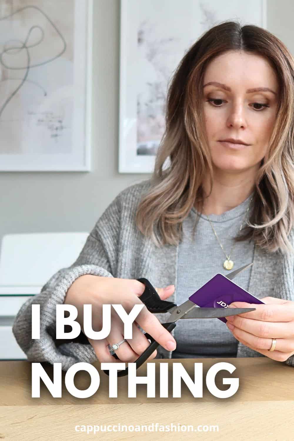 I Bought Nothing for 30 Days (No Buy Month Minimalism)