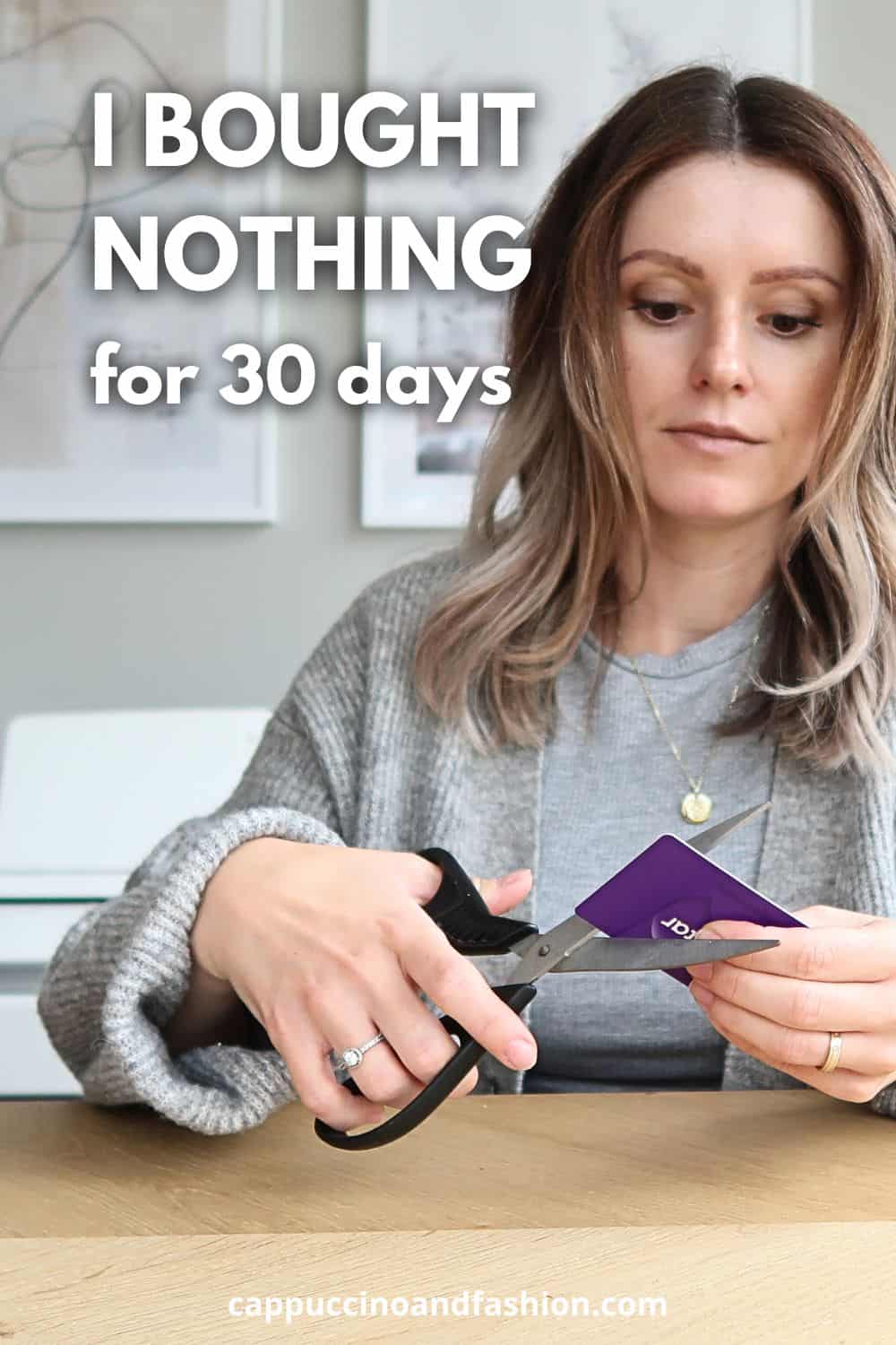 I Bought Nothing for 30 Days (No Buy Month Minimalism)