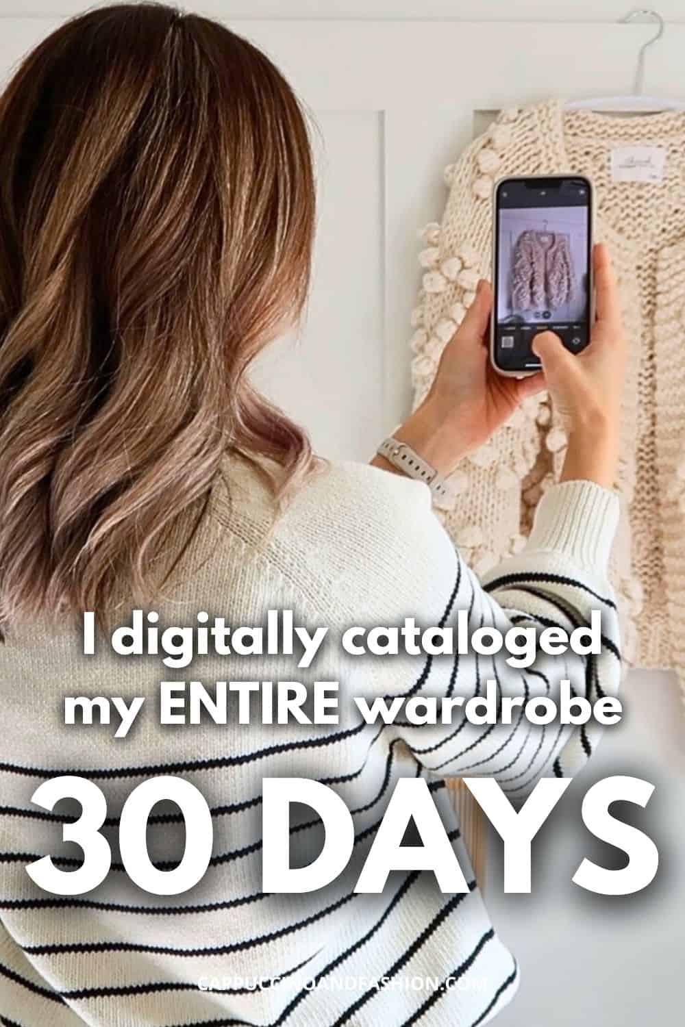 I digitally cataloged my ENTIRE wardrobe to maximise my closet