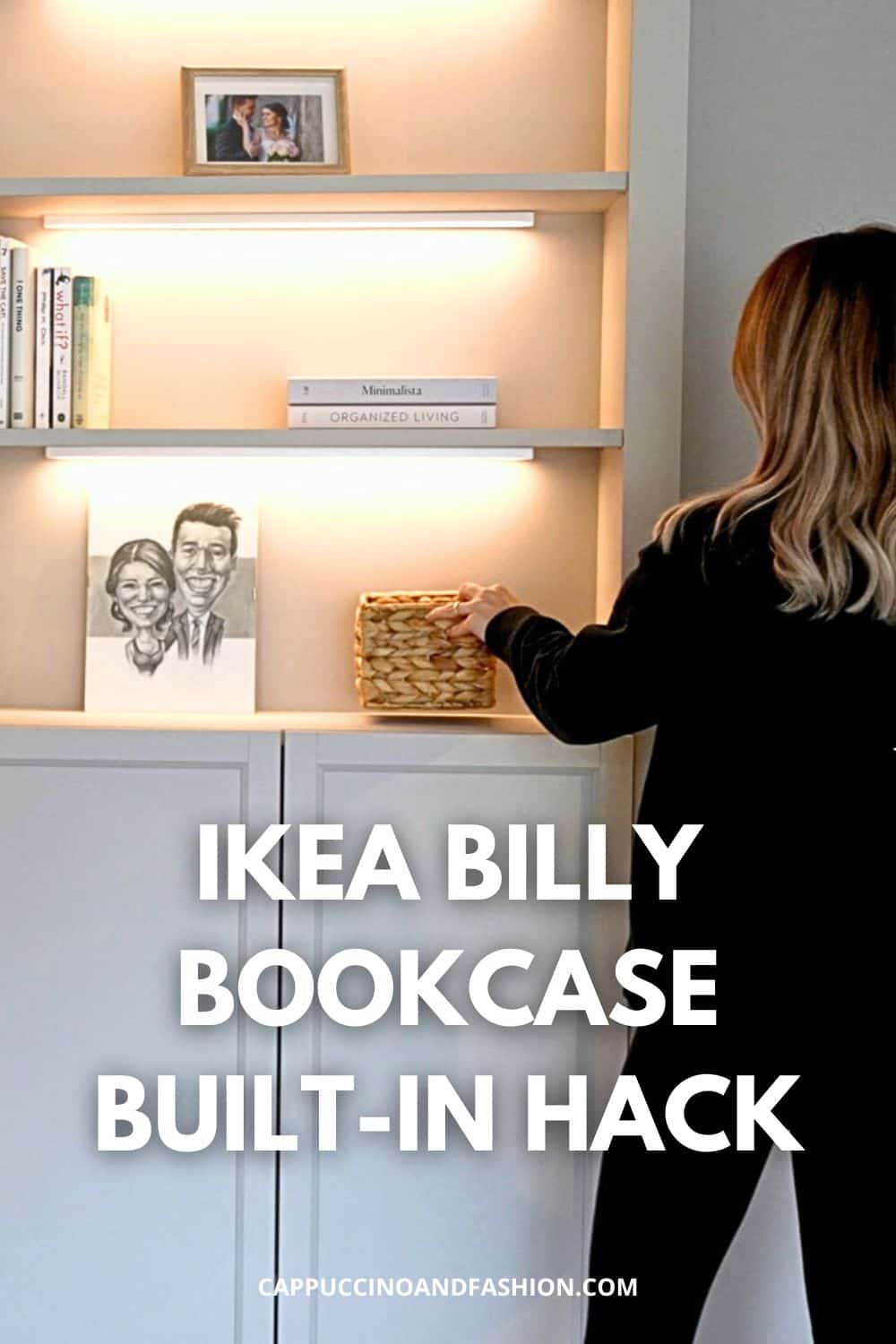 Ikea Billy Bookcase Built-In Hack