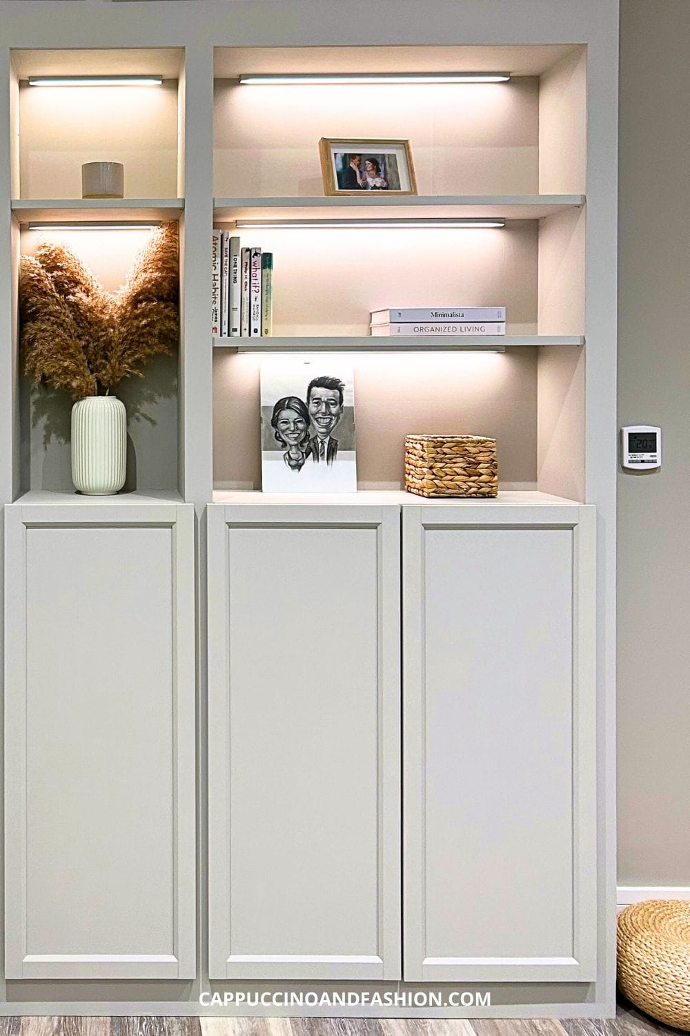 Ikea Billy Bookcase Built-In Hack